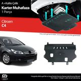 Citroen C4 Çelik Karter Muhafaza 2004-2010 A+ Kalite