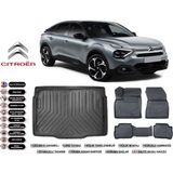 Citroen C4 Elektrikli 2025 Model Bagaj Havuzu Araca Özel Siyah Extra Havuzlu Paspas Takımı