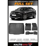 Citroen C4 Elektrikli Bagaj Havuzu+4.5d Havuzlu Paspas Seti 2025 Model - Siyah