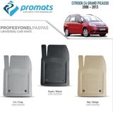 Cıtroen C4 Grand Picasso 2006 ve Sonrasıoto Paspas Profesyonel 4d (Bej)