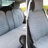 Citroen C4 Lüx Oto Koltuk Minderi Ön Arka 5'li Set FIVESTAR Serisi GRİ