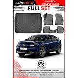 Citroen C4 Mhev 2025 Model 4d Üst Bagaj ve Pro Serisi Havuzlu Paspas Takımı - Siyah