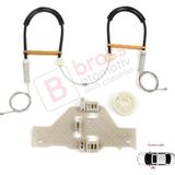 Citroen C4 Mk1 Lc Lr 2004-2014 4/5 Kapı 9221V1 İçin Elektrikli Ön Sol Cam Kriko Tamir Seti