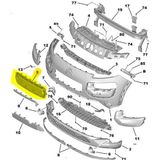 Citroen C4 Ön Tampon Bakaliti (2014-2017) 9801740680 Bcı288026 1.2 Vtı, 1.6 Hdı