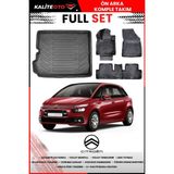 Citroen C4 Picasso 7 Koltuklu 2018 Model 4d Bagaj ve Pro Serisi Havuzlu Paspas Takımı - Siyah