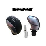 Citroen C4 Spor Vites Topuzu 5 Ileri Gri-Beyaz Yazili 494351598