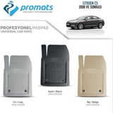 Cıtroen C5 2008 ve Sonrası Oto Paspas Profesyonel 4d (Bej)