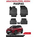 Citroen C5 Aircross 2017-2018-2019-2020-2021 Model Araca Özel Havuzlu Paspas Takım - Siyah