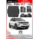 Citroen C5 Aircross 2018 Model 4d Üst Bagaj ve Pro Serisi Havuzlu Paspas Takımı - Siyah