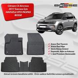 Citroen C5 Aircross Paspas Araca Özel 2017 Sonrası BOSSE 3D Havuzlu Oto Paspas - Siyah