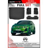 Citroen C5 Aircross Phev&mhev 2025 Model 4d Üst Bagaj ve Pro Serisi Havuzlu Paspas Takımı - Siyah