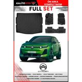 Citroen C5 Aircross Phev&mhev 2026 Model 4d Alt Bagaj ve Pro Serisi Havuzlu Paspas Takımı - Siyah