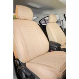 Citroen C5 Lüx Deri OTO KOLTUK KILIFI Ön Arka Takım Set EXCLUSİVE BEJ