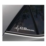 Citroen C5 Napız Kalp Kelebek Cam İçin Sticker Yapıştırma