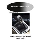 CITROEN C5 Uyumlu Araç,Araba,Oto vites körüğü siyah dikiş