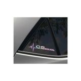 Citroen C5 Yan Cam Sticker Oto Kapı 20 Cm X 7 Cm Holo-Chroma