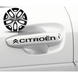 Citroen Kapı Kolu Sport Sticker Yapıştırma 8 Adet