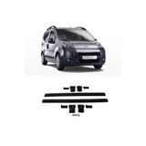 Citroen Nemo Ara Atkı port bagaj Tavan Barı uyumlu Siyah renk Aleminyum 117 cm ZA0120