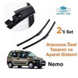 Citroen Nemo Araca Özel Silecek Takımları (Sağ-Sol)