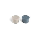 Citron 1196816 Light Gray Dusty Blue Mini 2'li Sos Kapları