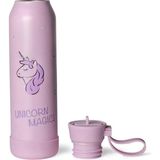 Citron 3 Katmanlı Paslanmaz Çelik Termos Seti 500 ml - Stormy Unicorn - Renkli