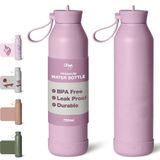 Citron 3 Katmanlı Paslanmaz Çelik Termos Seti 750 ml - Fondant Pink 1062647