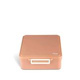 Citron Blush Pink 4 Bölmeli Sosluk ve Çelik Kavanozlu Grand Beslenme Kutusu Seti