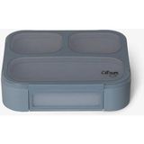 Citron Çatal ve Kaşıklı Bento Beslenme Kutusu Seti - Dusty Blue - Renkli