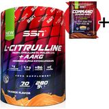 Citrulline Malate Refuel + Aakg 280 gr (Portakal)