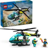 City Acil Kurtarma Helikopteri 60405-6 Yaş ve Üzeri Çocuklar Için Helikopter Içeren Yaratıcı Oyuncak - Standart
