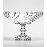 City Glass Twist Ayaklı Cam Meyvelik / Sunumluk (30 Cm)