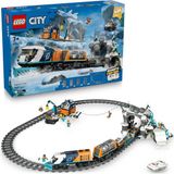 City Kaşiflerin Kuzey Kutbu Ekspres Treni 60470 | 7 Yaş ve Üzeri Çocuklar Için 5 Kaşif Minifig - Çok Renkli