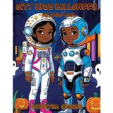 City Kids Halloween Coloring Book: Urban Children in Spooky Costumes - Fun Halloween Activity Pages for Kids