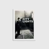 City Lights (1931) Film Posteri Tablo Çerçeveli Poster Duvar Dekorasyonu - 21 x 30 - Çerçevesiz Poster