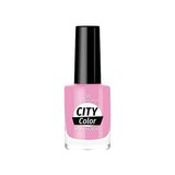 City Nail Lacquer No: 25 - Parlak ve Uzun Süre Kalıcı Oje 10.2 ml - 0 - Siyah