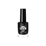 City Nail Lacquer No: 65 - Parlak ve Uzun Süre Kalıcı Oje 10.2 ml - 0 - Siyah