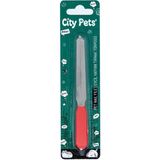 City Pets Evcil Hayvan Tırnak Törpüsü C-8290 - Kırmızı - Gri