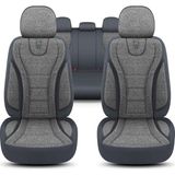 City Serisi Ford Tourneo Connect 2002-2006 ile Uyumlu Koltuk Kılıfı, Gri