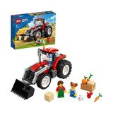 City Traktör 60287-5 Yaş ve Üzeri Çocuklar Için Çiftçi Minifigürü Içeren Yaratıcı Oyuncak Yapım SETI(148 Parça) - Option-1