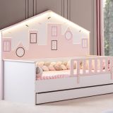 City Yavrulu Montessori Yatak, Pembe, 90X190