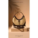 citycenterfashion Kadın Hasır El ve Omuz Çantası cty-lbn-1289