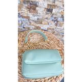 Citycenterfashion Zincir Askılı Omuz Çantası, Standart, Cty-Lbn-7065, Mint, Kadın