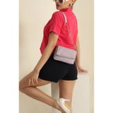 Citycenterfashion Zincir Askılı Omuz Çantası, Standart, Cty-Lbn-7065, Mor, Kadın