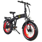 Citycoco Fat Bike Siyah Elektrikli Bisiklet