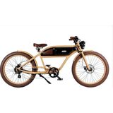 Citycoco Greaser 500W CC01615 Haki Şehir Bisikleti 26 Jant 7 Vites Katlanamaz Tasarım - Bej