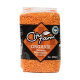 Cityfarm Organik Kırmızı Mercimek 1 Kg (4'Li Paket)