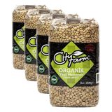 CityFarm Organik Yeşil Mercimek 1000 Gr (4 paketi)