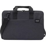 Cityfit MCC-703 Laptop Çantası, Erkekler ve Kadınlar Için Profesyonel Bilgisayar Çantası, 15.6 Inç Notebook Çantası, Evrak Çantası, Siyah