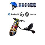 Citymate Drift Car Bluetoothlu Çok Renkli Elektrikli Kaykay Hoverboard - Kask Dizlik Hediyeli
