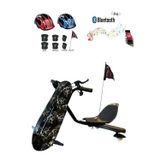Citymate Drift Car Elektrikli Kaykay Bluetooth Dirift Kar Hoverboard Scooter + Koruma Ekipmanı D02